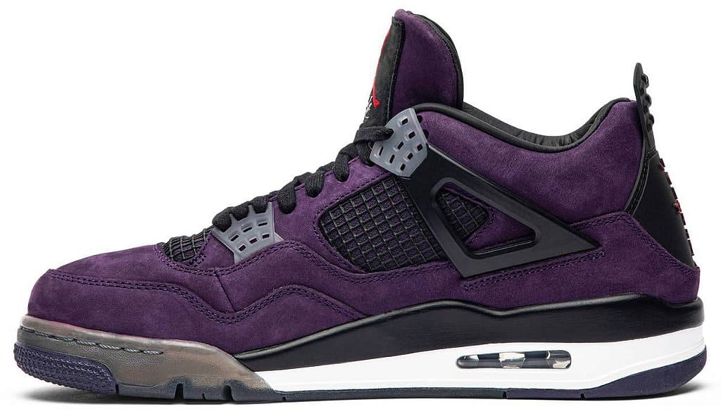 Travis Scott x Air Jordan 4 Retro 'Purple Suede'