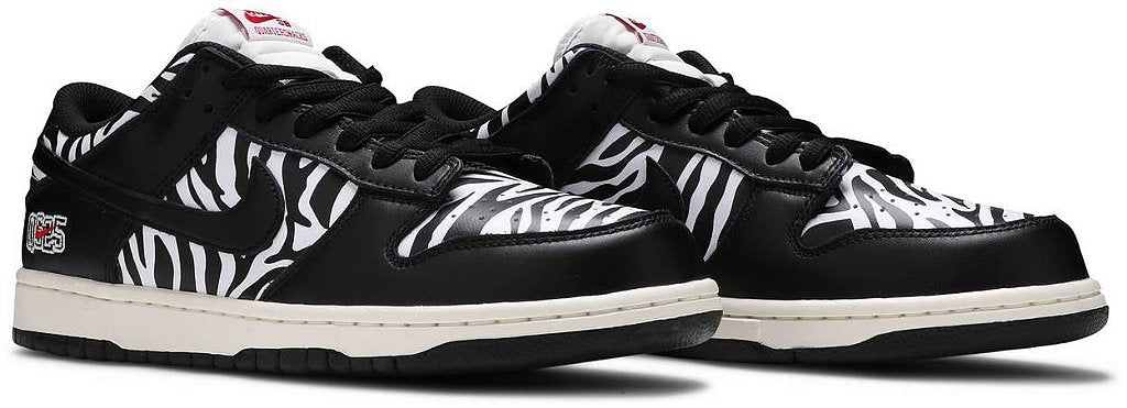 Nike Dunk Low x Quartersnacks 'Zebra Cake'