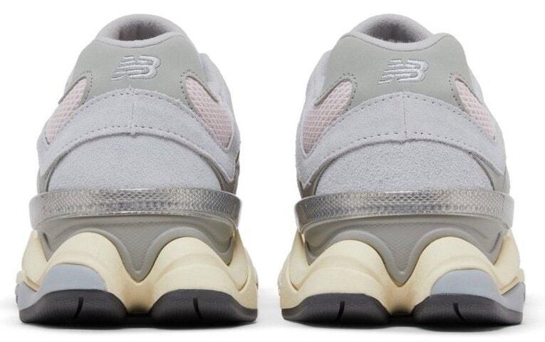 New Balance 9060 'Pink Granite Silver Metallic Silver Cinza'