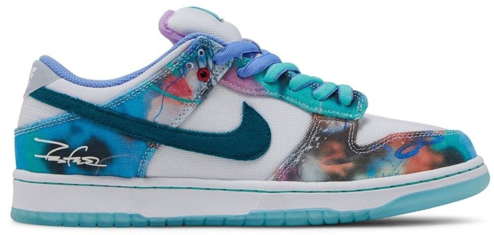 Nike Dunk Low SB x Futura "Bleached Aqua"