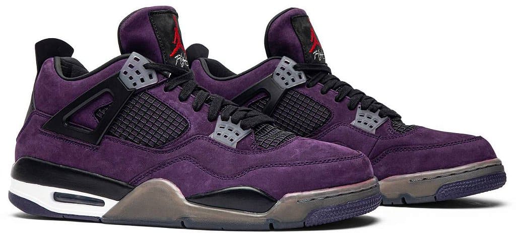Travis Scott x Air Jordan 4 Retro 'Purple Suede'