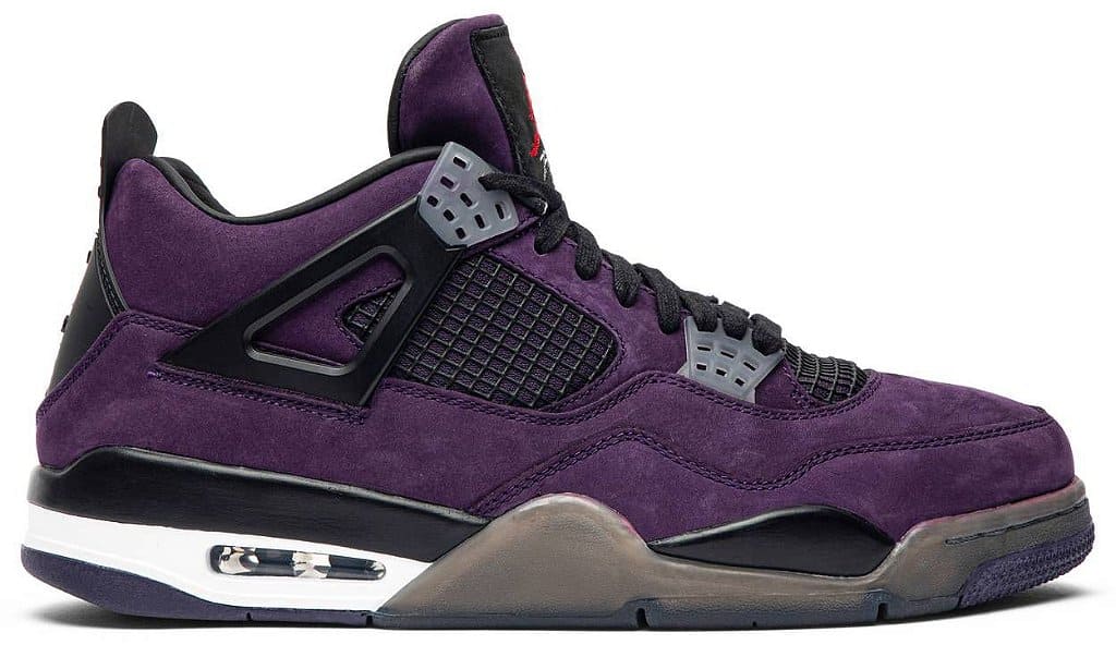 Travis Scott x Air Jordan 4 Retro 'Purple Suede'