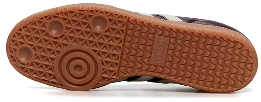 Adidas Samba OG 'Maroon Gold Metallic'