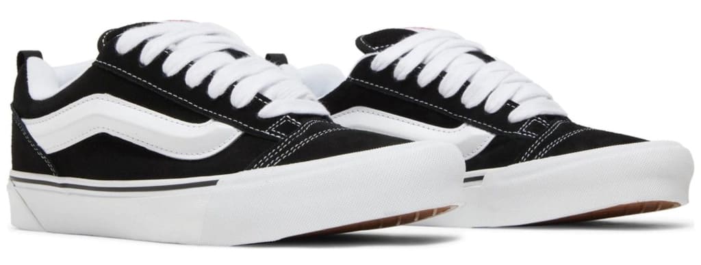 Vans Knu Skool Black White